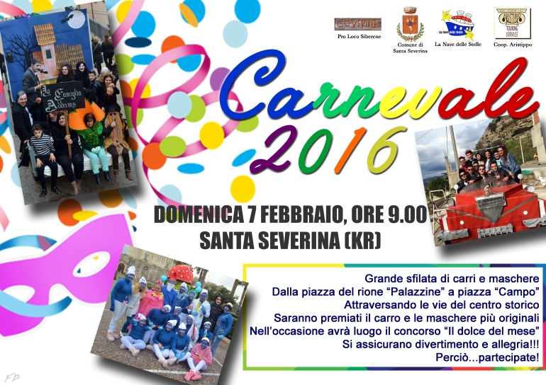 Locandina Carnevale 2016